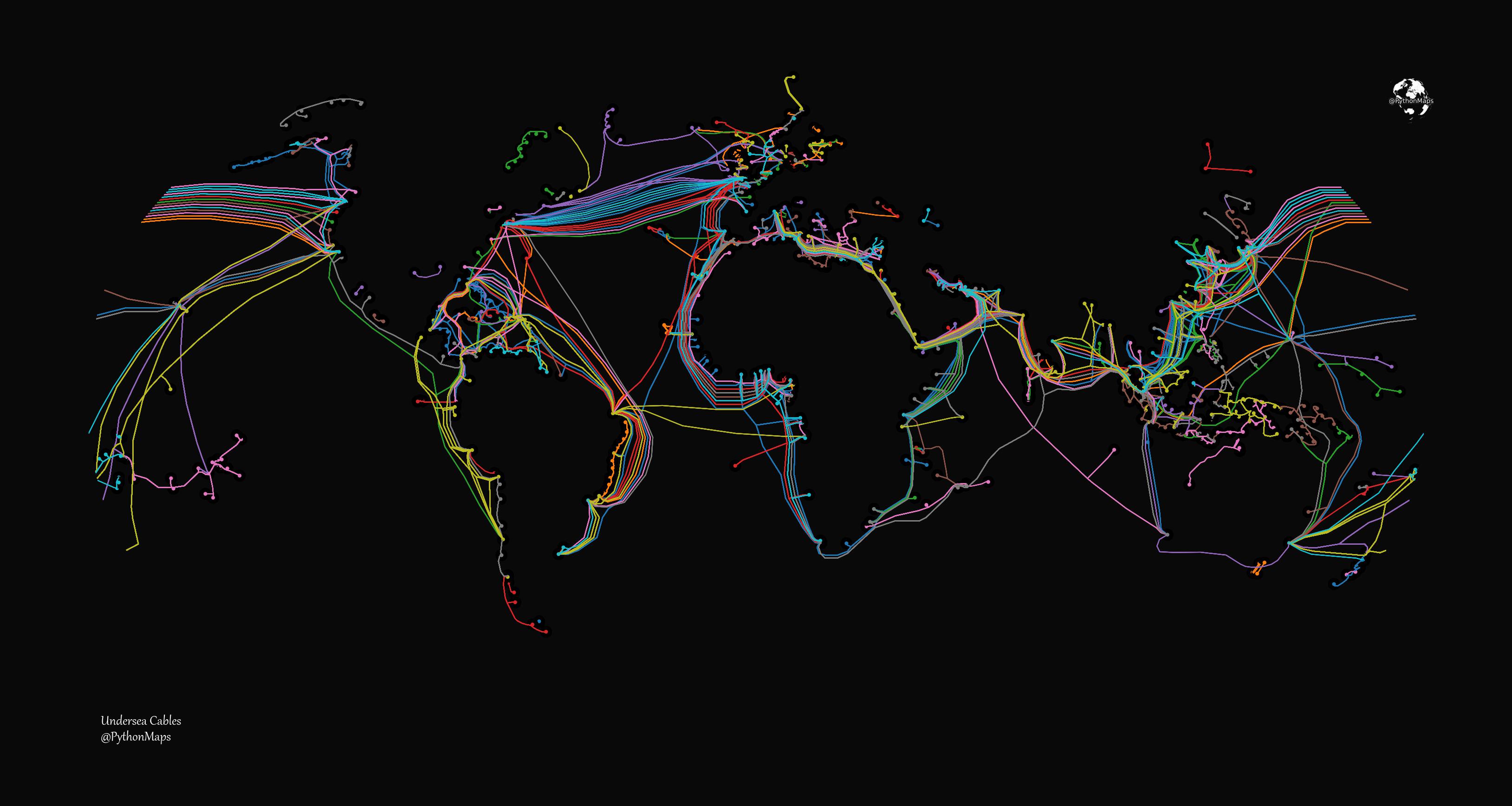 The World's Undersea Cables