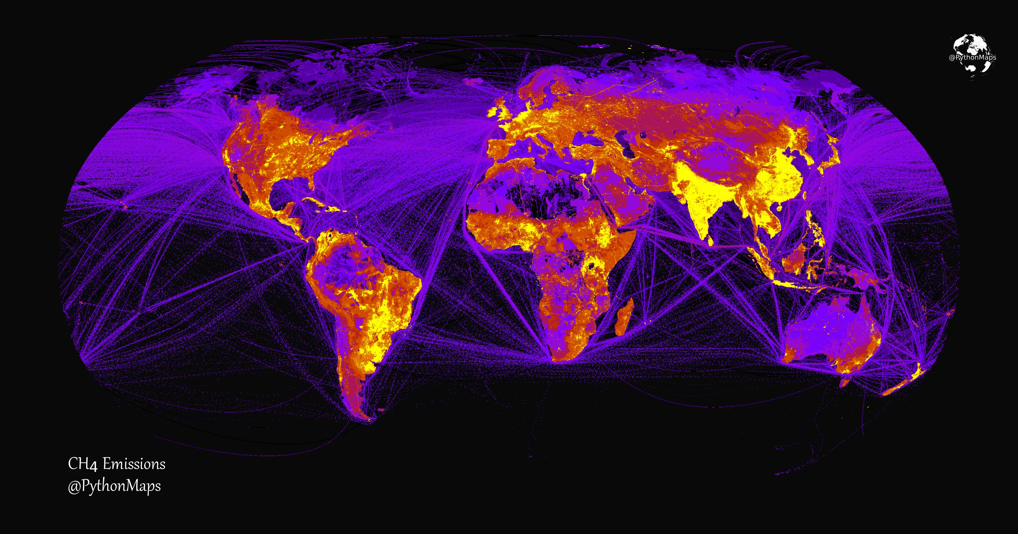 The World's Methane Emissions