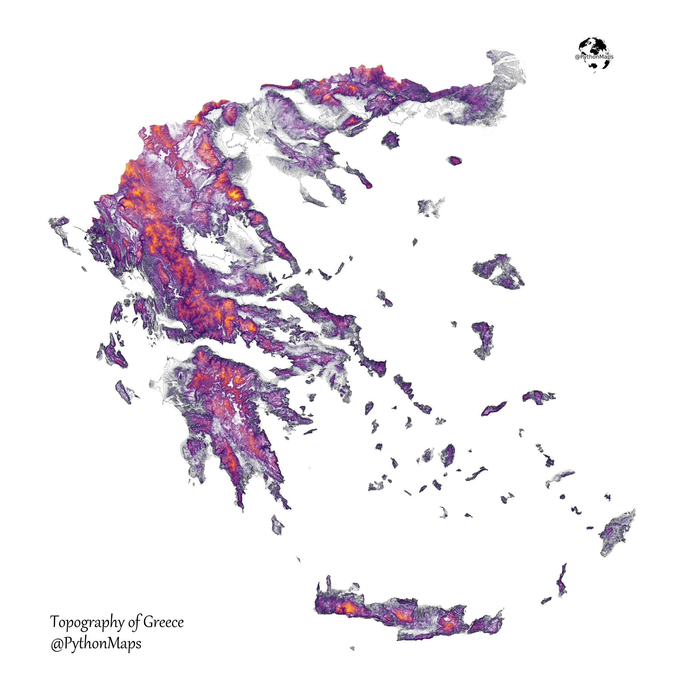 The Topography of Greece