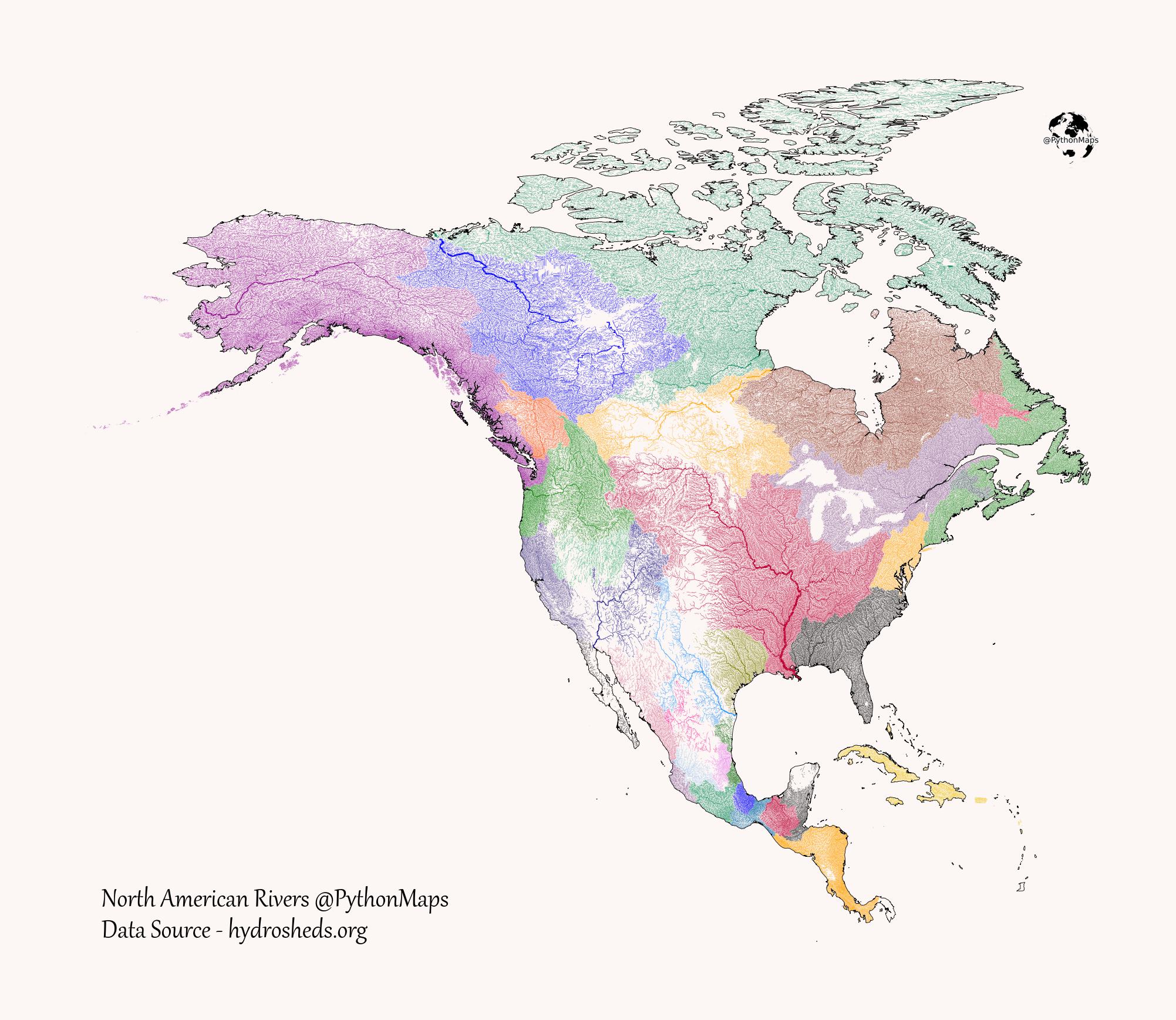 North American Rivers