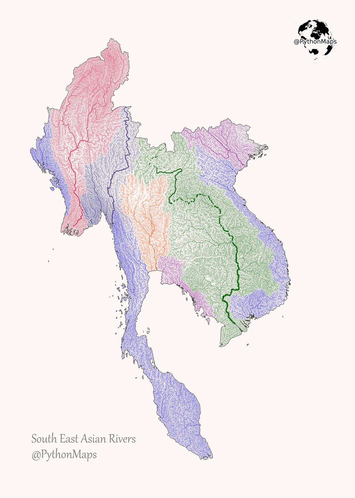The Rivers of South East Asia