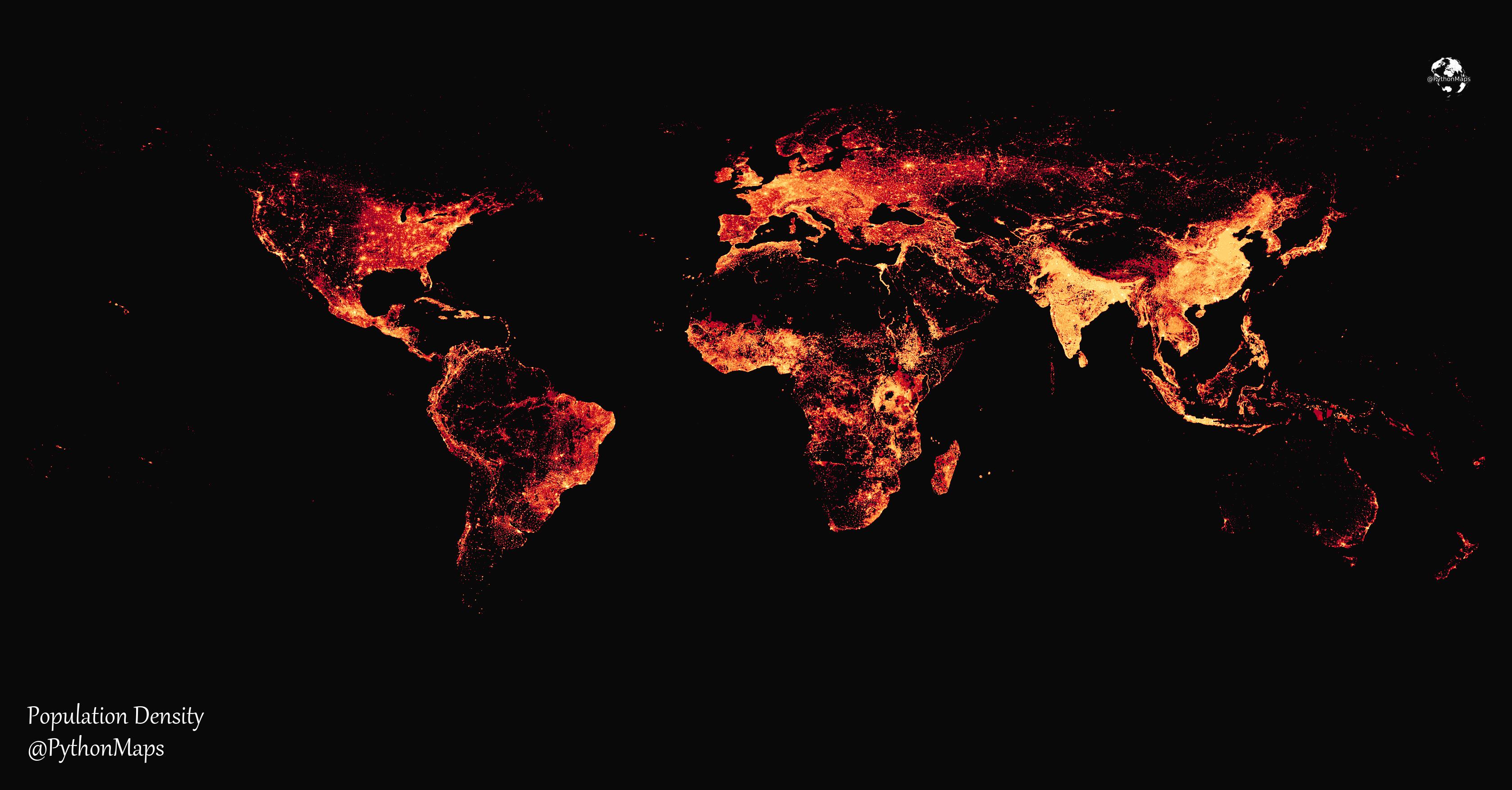 The World's Population Density